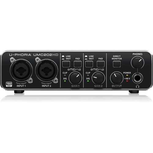 Behringer phoria umc202hd - behringer,