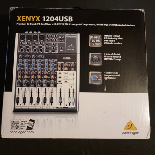 Behringer xenyx 1204usb - xenyx,
