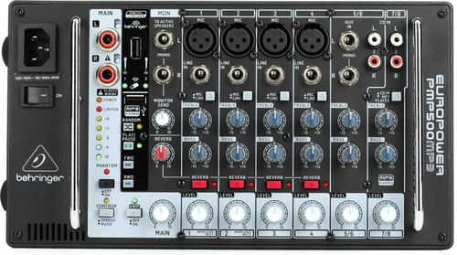 Behringer pmp500mp3 channel - pmp500mp3, 8-channel