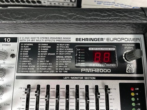 Behringer europower pmh2000 - europower,
